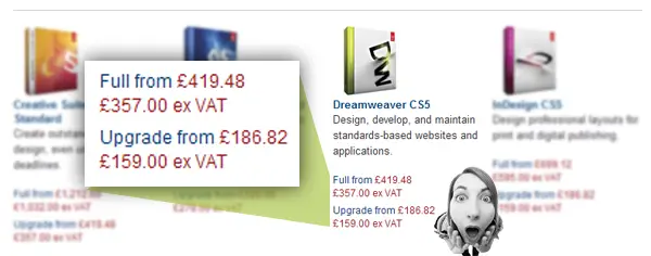 Dreamweaver Full from £419.48 