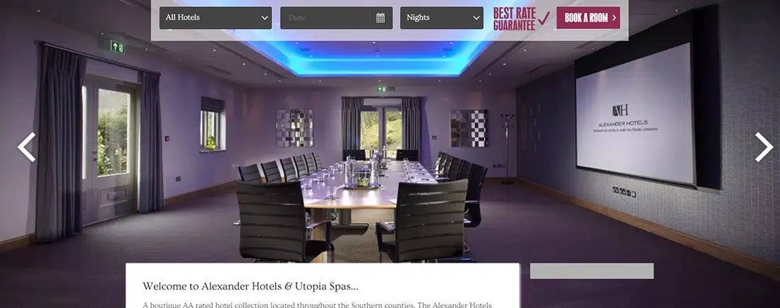 Luxury Boutique Hotels Near London and Spa Hotels 
