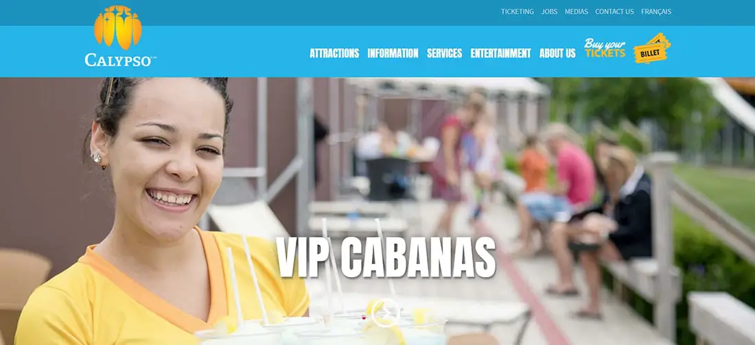 Calypso Colourful Website Designs