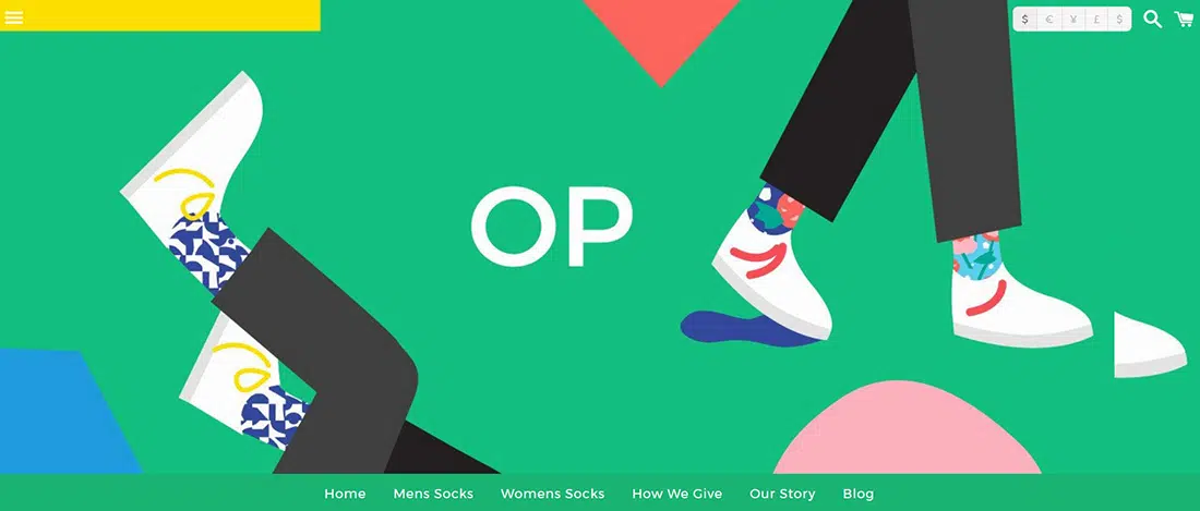 Cool Socks Colourful Websites