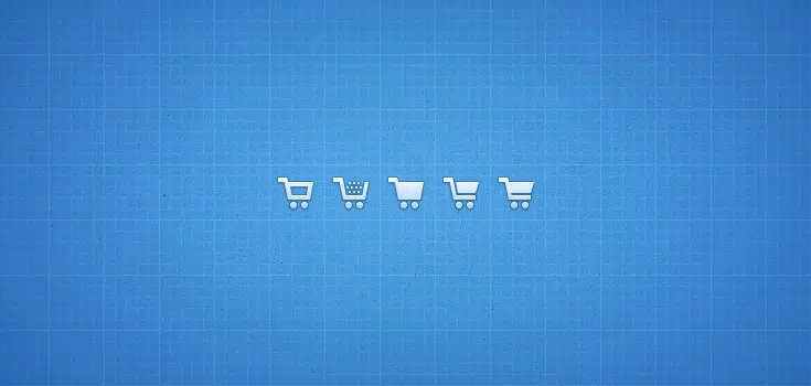 Shopping Cart Icons Free ECommerce PSD Files