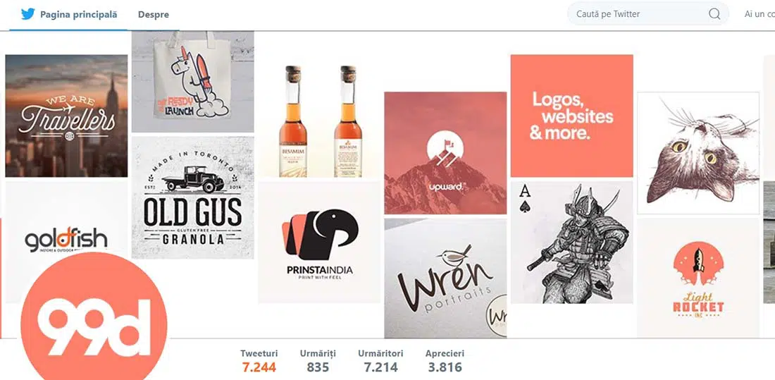 99designs (@99designs) Web Designers To Follow On Twitter