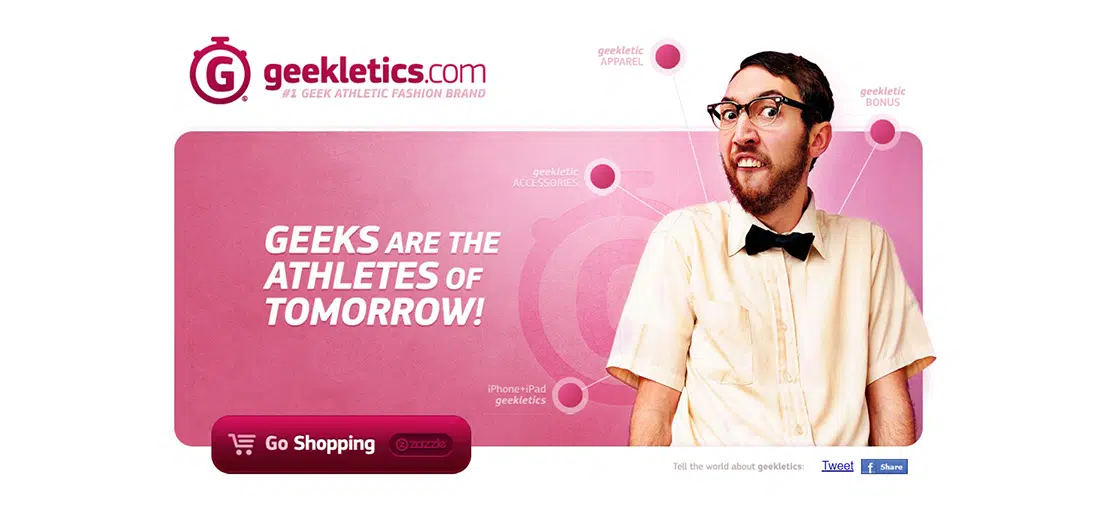 geekletics.com Pink Websites