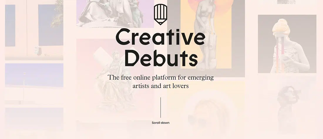 Creative Debuts Pink Websites