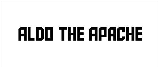 Aldo the Apache Square Font