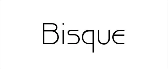 Bisque Rounded Font