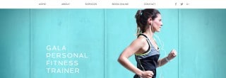 Personal Trainer Website Template _ WIX