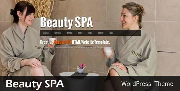Beauty SPA Beauty Website Template