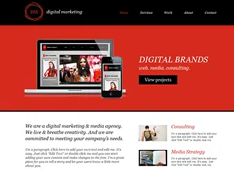 Digital Marketing Website Template