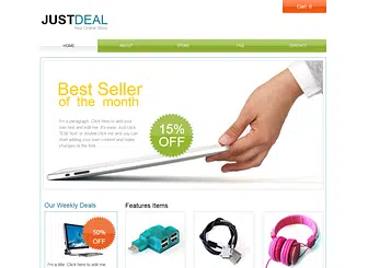 Just Deal Website Template
