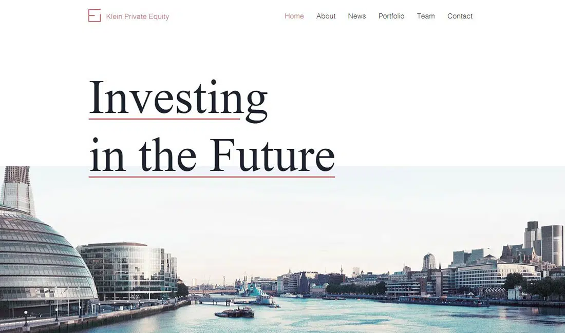 Investment Fund Coaching Website Templates