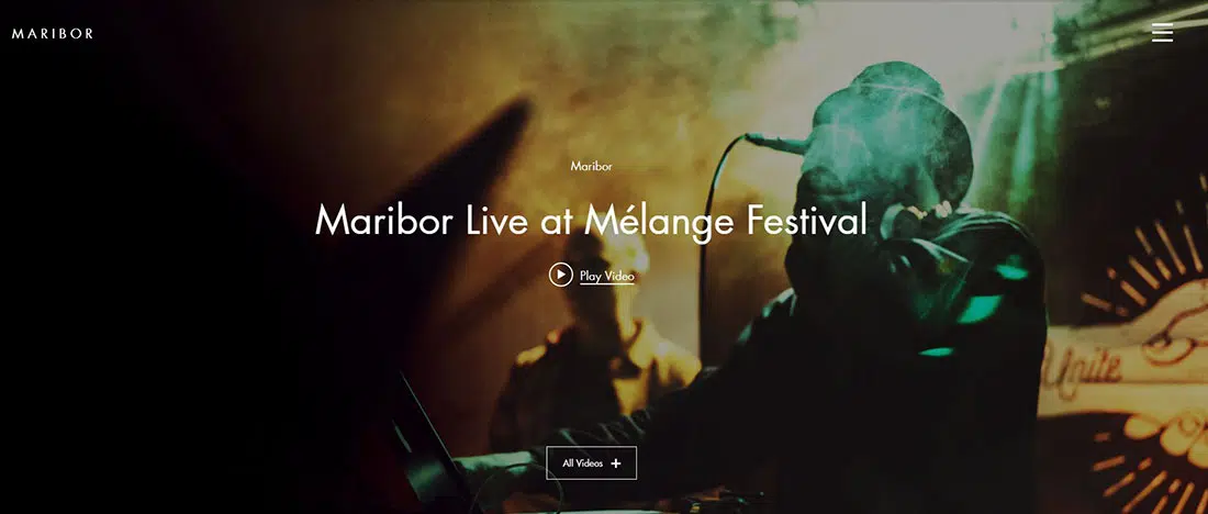 Music Festival Nightlife Website Templates