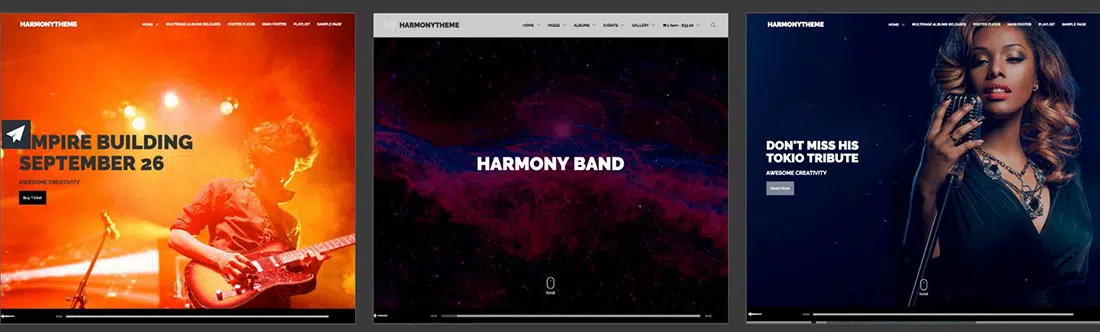 Harmony Music WordPress