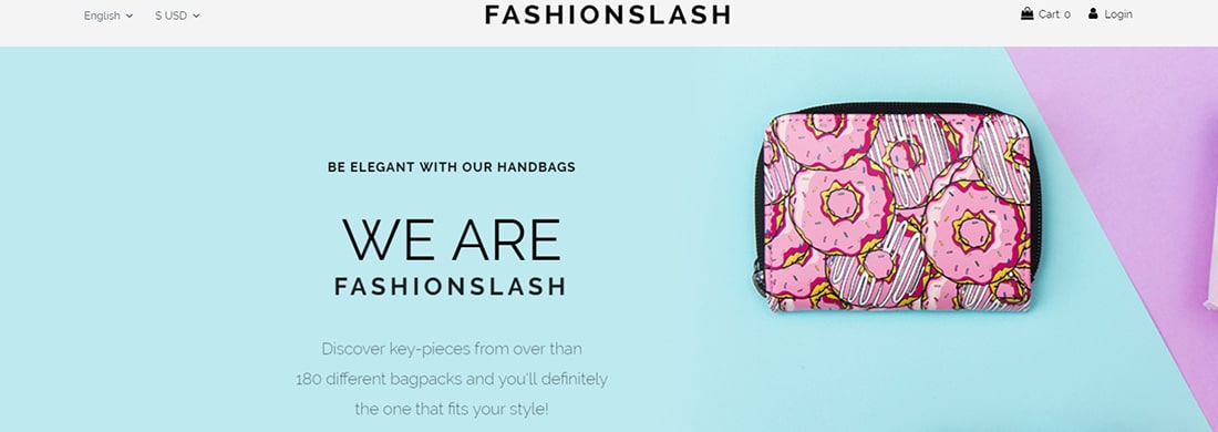 Fashionlash - Responsive Opencart Theme for Single Product Store