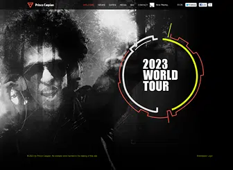 DJ Electronica Nightlife Website Templates
