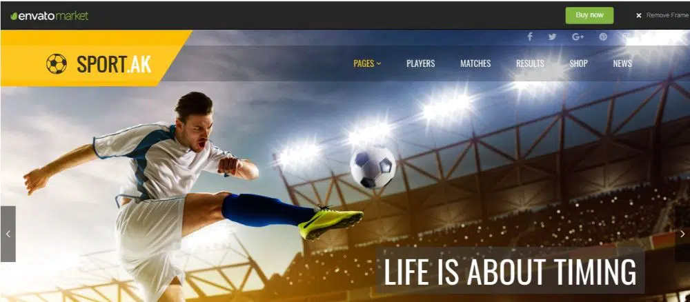 Sports.AK- Sports Theme WordPress