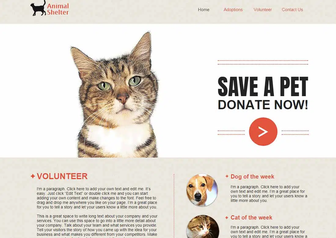 20+ Pets and Animals Website Templates & WP Themes
