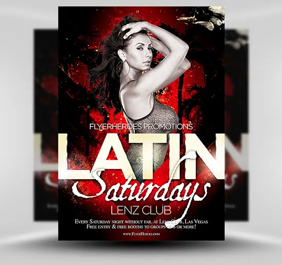 Latin Night Flyer