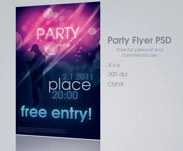Party Flyer PSD