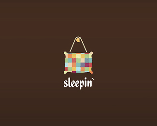 Sleepin colorful logo