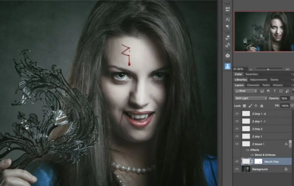 Creating Realistic Blood in Photoshop