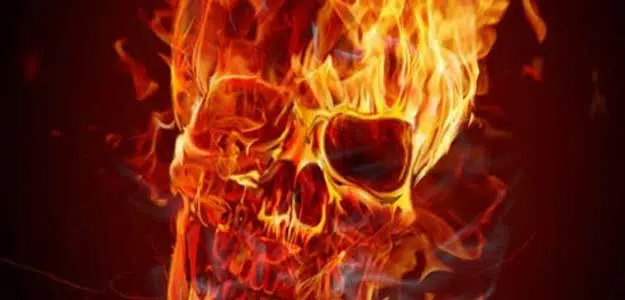 How to Create a Hellacious Flaming Skull in Photoshop