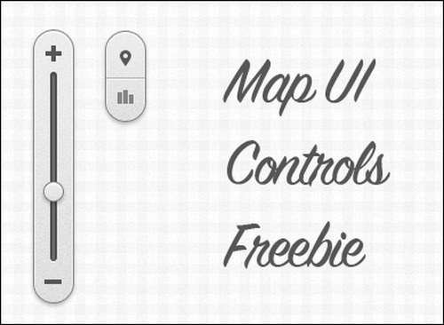 Map UI Controls Freebie