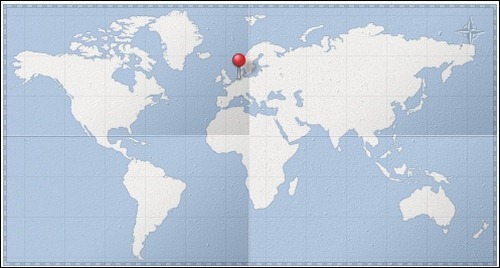 World Map Pin (PSD)