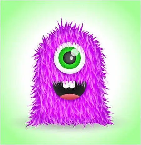 Create a Cute Furry Vector Monster in Illustrator