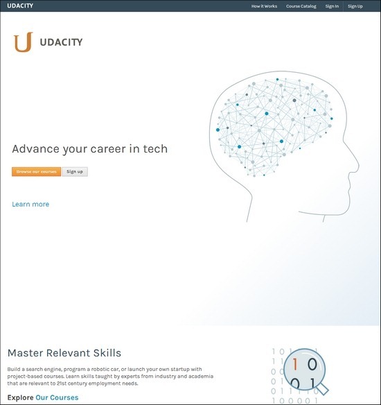 Udacity online web design courses tutorials