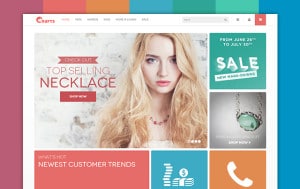 JM Crafts Responsive theme for Crafts store