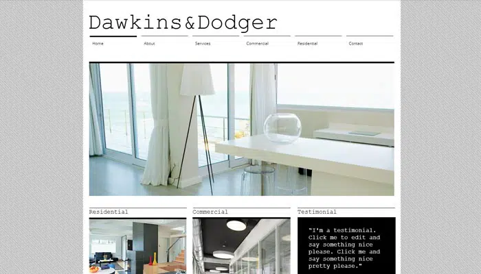 studio Architecture Theme Clean Portfolio Website Templates