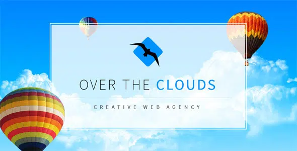 Over The Clouds Muse Website Template