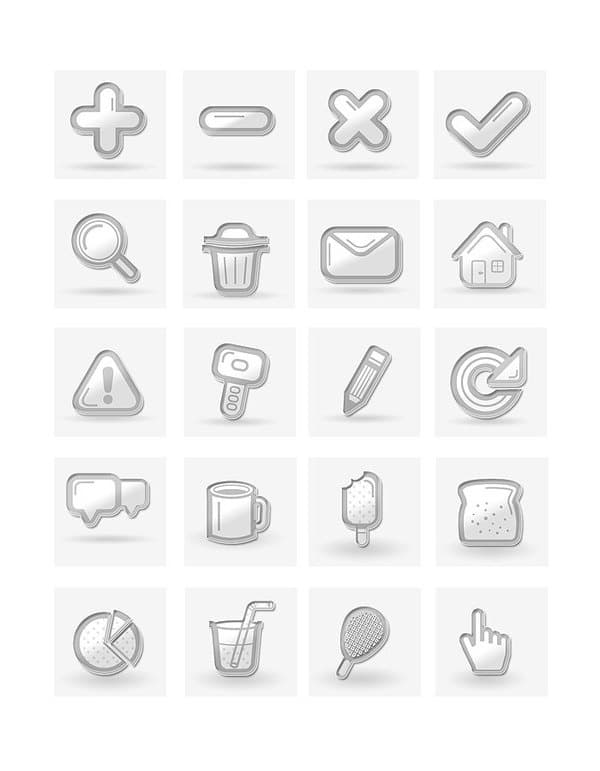 Free Minimal Icon Set