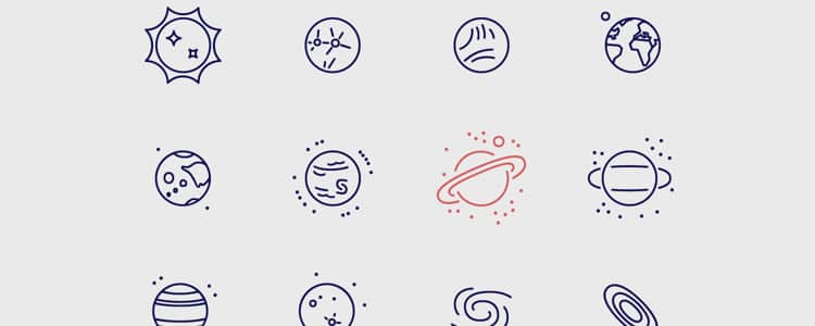Infinity Space Icons Free PSD Icon Packs