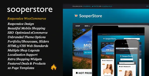 Sooperstore WooCommerce Website Template
