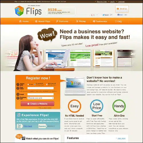 Flips Website Builder