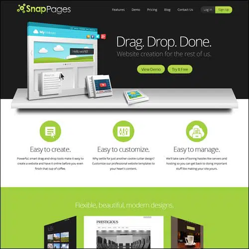 SnapPages Website Builder
