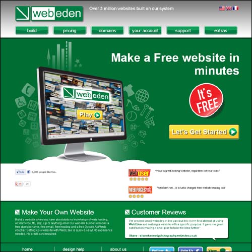 WebEden Website Builder