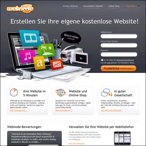Webnode Free Online Website Builder