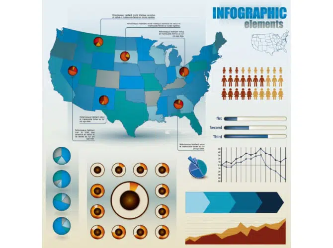 Economy Infographics Design Elements