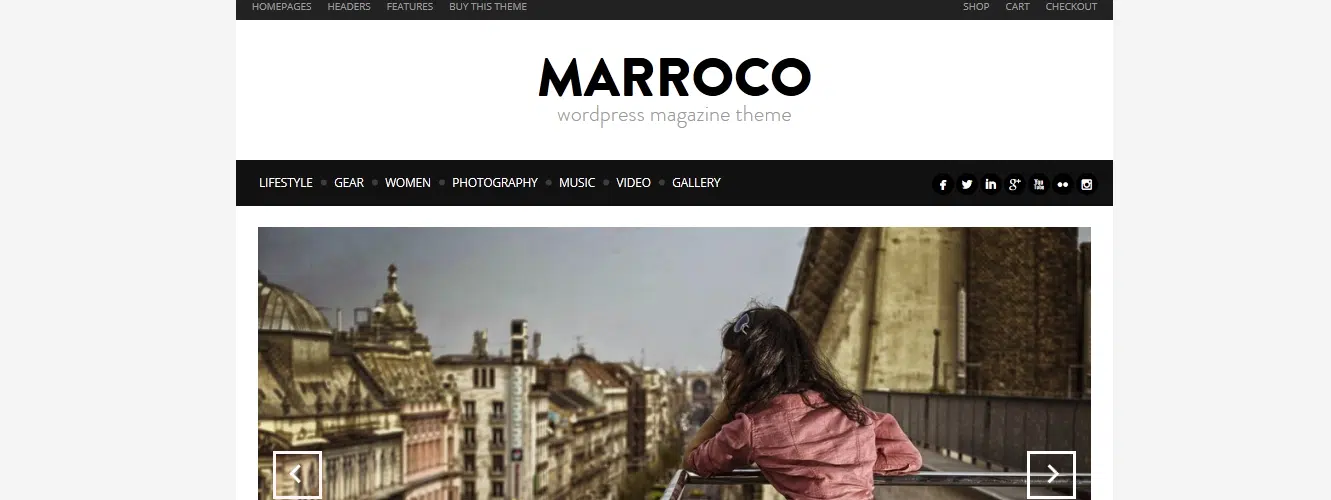 Marroco - WordPress Magazine Theme