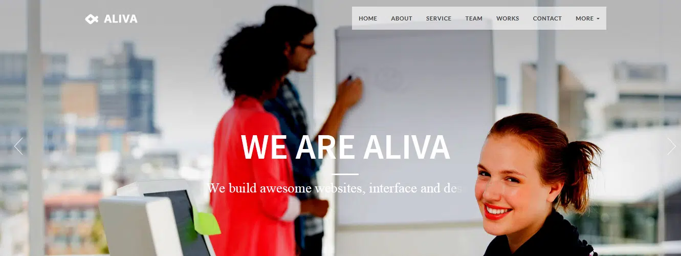 Aliva Creative WordPress Theme
