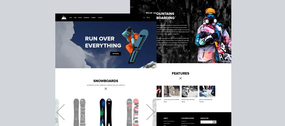 Beautiful Free Website Templates of the Month
