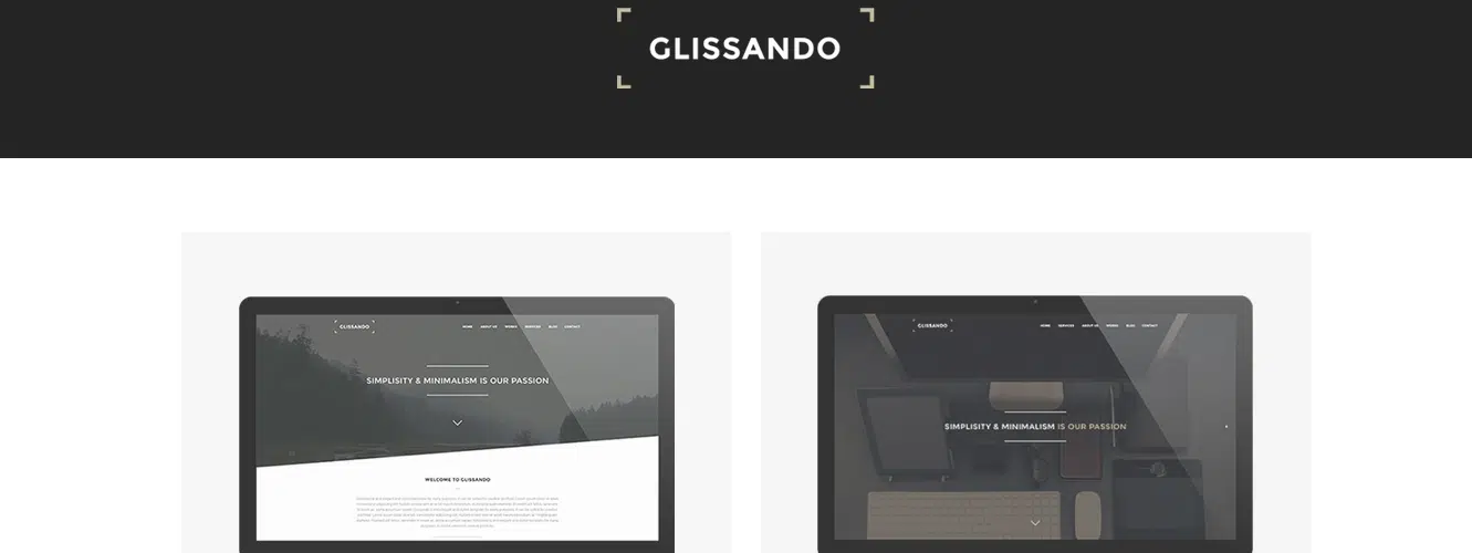 Glissando - Creative One Page Multipurpose Theme