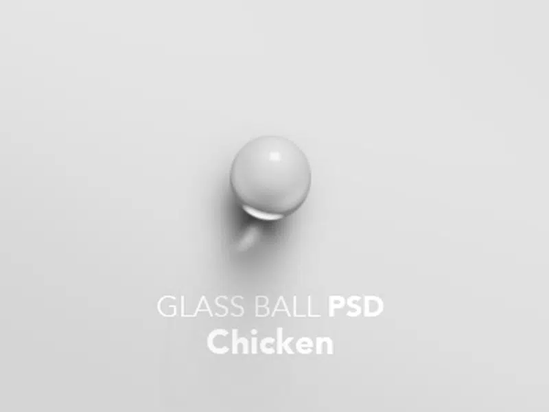 PSD Glass Ball
