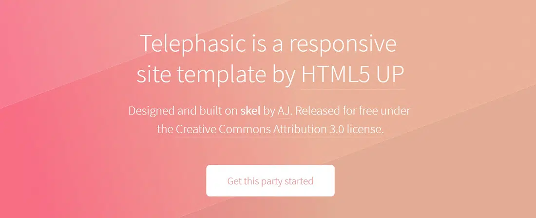 Telephasic _ HTML5 UP