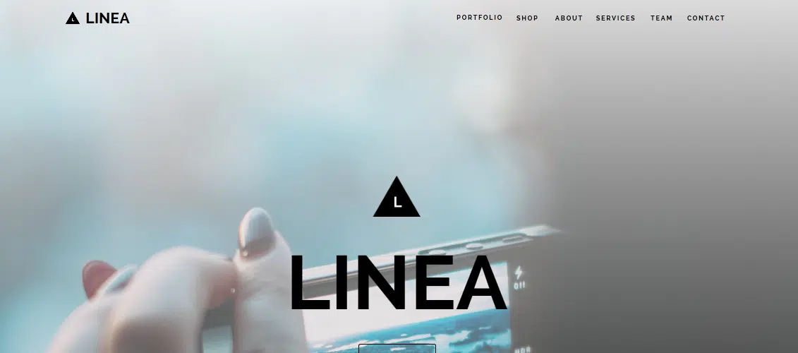 Linea - One Page Muse Template