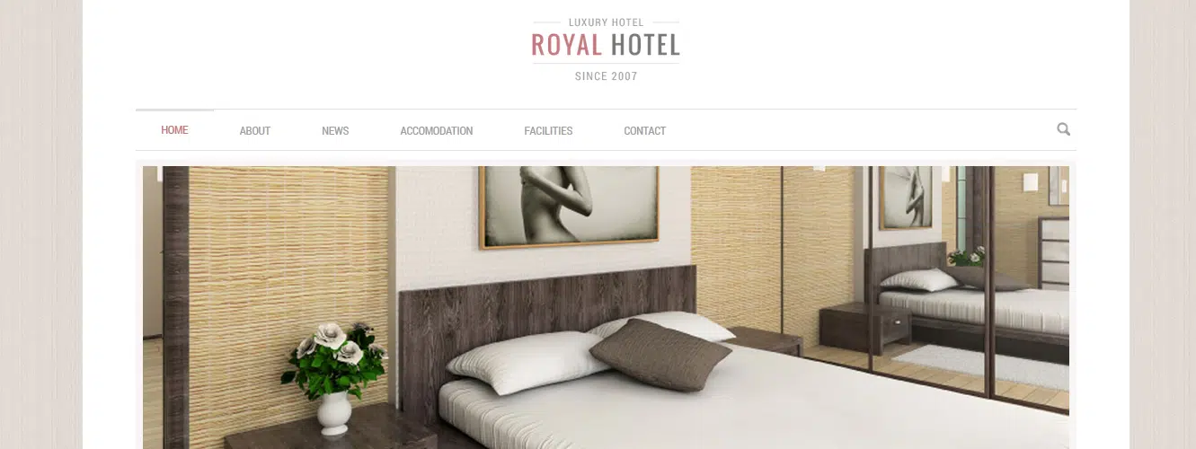 Royal - Hotel and Resort WordPress Theme