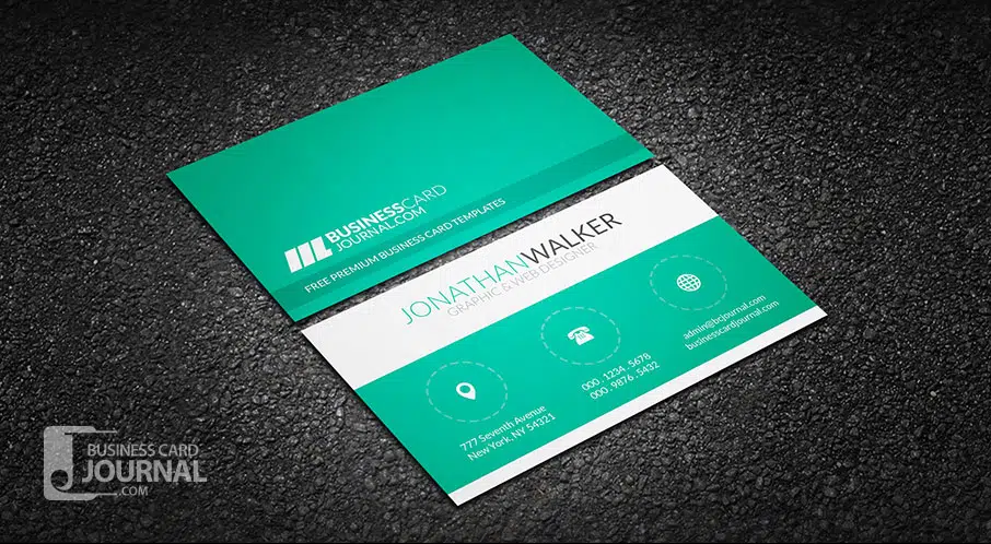 Clean & Minimal Creative Business Card Template